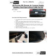 Porsche Cayman S 981 (Manual with Parking Sensors) - Complete Grille Set